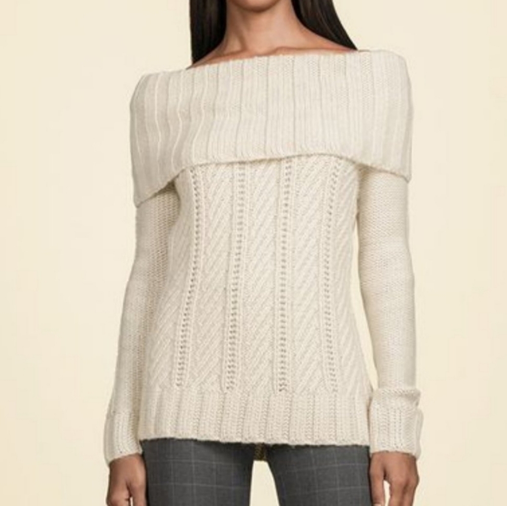 The Limited Scandal Collection Off the Shoulder Sweater